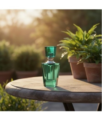 Botella de Perfume Decorativa de Vidrio para Hogar, Diseño Clásico, Miniatura, Idea de Regalo, Verde, 120g Botella de Perfume Decorativa de Vidrio para Hogar, Diseño Clásico, Miniatura, Idea de Regalo, Verde, 120g