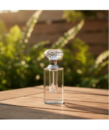 Botella de Perfume Decorativa de Vidrio Transparente, Diseño Clásico, Miniatura de Colección para Decoración Botella de Perfume Decorativa de Vidrio Transparente, Diseño Clásico, Miniatura de Colección para Decoración