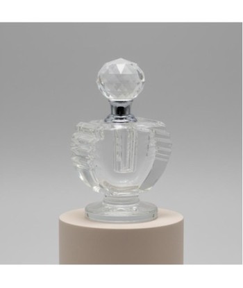 Botella de Perfume de Vidrio Transparente, Decoración Elegante y Clásica para el Hogar, Regalo Ideal para Amantes Botella de Perfume de Vidrio Transparente, Decoración Elegante y Clásica para el Hogar, Regalo Ideal para Amantes