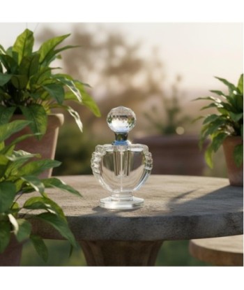 Botella de Perfume de Vidrio Transparente, Decoración Elegante y Clásica para el Hogar, Regalo Ideal para Amantes Botella de Perfume de Vidrio Transparente, Decoración Elegante y Clásica para el Hogar, Regalo Ideal para Amantes
