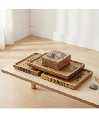 Caja Decorativa Gato Pequeña para Hogar, Organizador de Madera, Accesorio Decoración, Estilo Étnico, Regalo Original Caja Decorativa Gato Pequeña para Hogar, Organizador de Madera, Accesorio Decoración, Estilo Étnico, Regalo Original