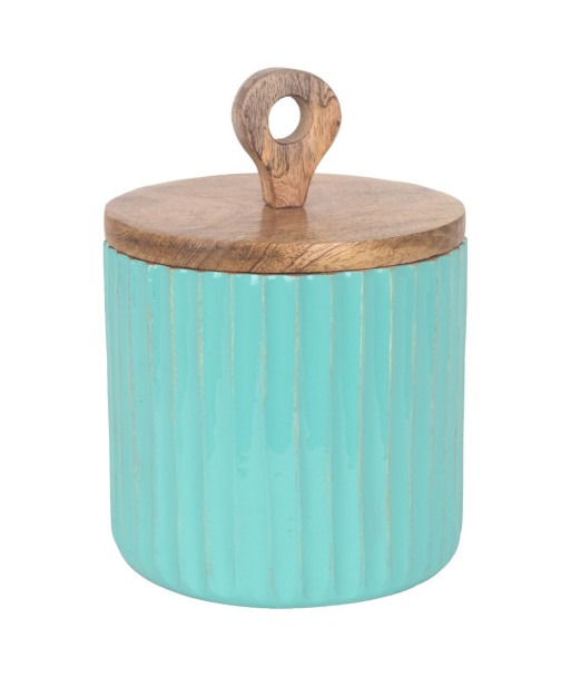 Caja de Almacenamiento Decorativa Vintage, Organizador de Madera y Resina, Diseño Exclusivo para Hogar y Oficina