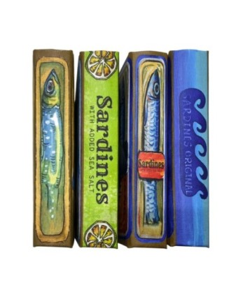 Caja Libro Decorativa Estilo Marinero - Set de 4 Diseños Exclusivos - Ideal para Decoración del Hogar y Oficina