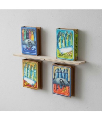 Caja Libro Decorativa Estilo Marinero - Set de 4 Diseños Exclusivos - Ideal para Decoración del Hogar y Oficina
