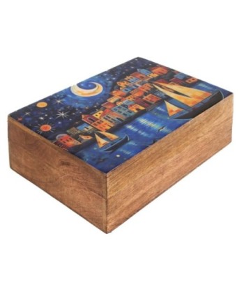 Caja Organizadora Multiusos de Madera - Decoración Vintage para Hogar - Almacenamiento Práctico y Elegante