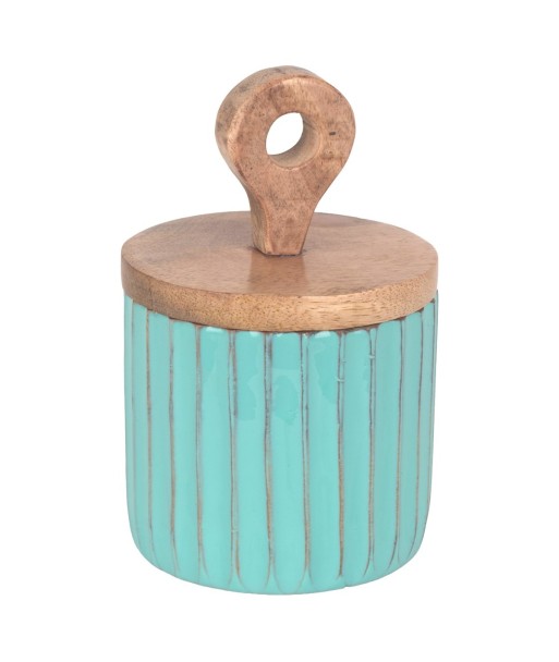 Caja Decorativa de Madera y Resina para Almacenamiento, Diseño Elegante, Ideal para Regalos y Decoración del