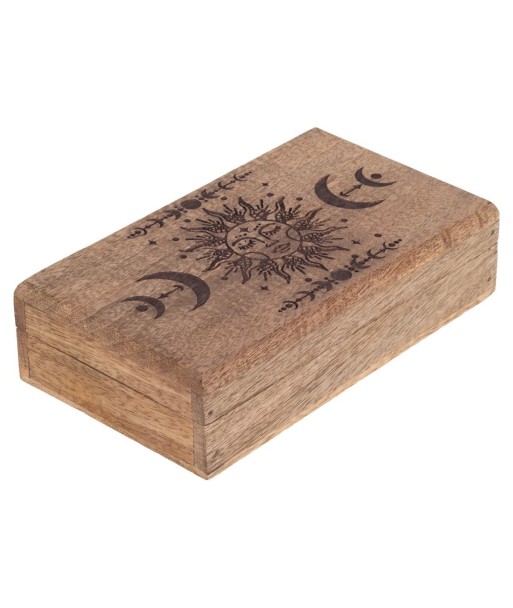 Caja Decorativa de Madera de Mango - Diseño Étnico para Almacenaje y Decoración del Hogar - Regalo Ideal Caja Decorativa de Madera de Mango - Diseño Étnico para Almacenaje y Decoración del Hogar - Regalo Ideal