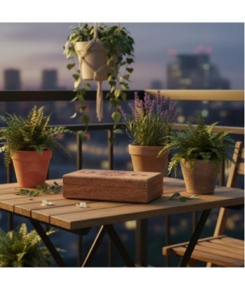 Caja Decorativa de Madera de Mango - Diseño Étnico para Almacenaje y Decoración del Hogar - Regalo Ideal Caja Decorativa de Madera de Mango - Diseño Étnico para Almacenaje y Decoración del Hogar - Regalo Ideal