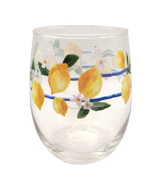 Vaso Antivuelco Limones, Diseño Único para Bebidas, Ideal para Niños y Adultos, Perfecto para el Hogar y Eventos