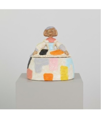 Menina Caja Decorativa Pop Art - Figura de Resina para Decoración del Hogar - Diseño Moderno y Original