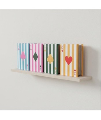 Caja Libro Decorativa con Baraja de Cartas, Diseño de Mapa del Mundo, Ideal para Decoración del Hogar y Oficina