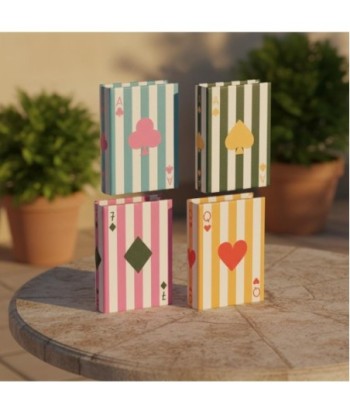 Caja Libro Decorativa con Baraja de Cartas, Diseño de Mapa del Mundo, Ideal para Decoración del Hogar y Oficina