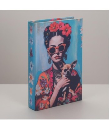 Caja Decorativa Libro Mujer Diseño Moderno para Decoración de Hogar y Oficina, Ideal para Regalos y Almacenamiento