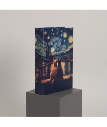 Caja Libro Decorativa Gatos Diseño Único, Almacenamiento Oculto, Ideal para Regalo, Decoración Hogar, Estilo