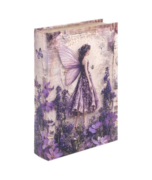 Caja Libro Decorativa Hada para Almacenamiento Secreto, Diseño Romántico, Ideal para Decoración del Hogar y Regalo