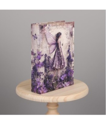 Caja Libro Decorativa Hada para Almacenamiento Secreto, Diseño Romántico, Ideal para Decoración del Hogar y Regalo