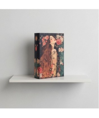 Caja Libro Decorativa Mujer para Hogar, Oficina, Regalo Original, Diseño Contemporáneo, Almacenamiento Creativo