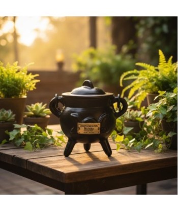 Caldera de Hierro Fundido para Cocina, Diseño Vintage, Ideal para Té y Café, Accesorio Decorativo para Hogar