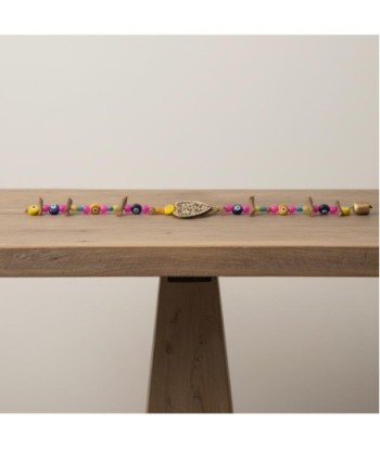 Colgante Decorativo de Madera para Interior, Diseño Étnico, Ideal para Hogar, Decoración de Pared, Estilo Bohemio