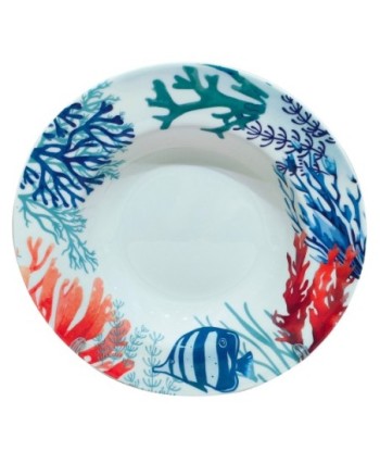 Plato Hondo de Porcelana con Diseño de Pez en Caja Regalo - Ideal para Regalos Originales y Decoración de Mesa