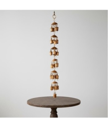 Colgante de Campanas Decorativas de Metal para Interiores y Exteriores, Ideal para Jardín, Terraza, Hogar, Estilo