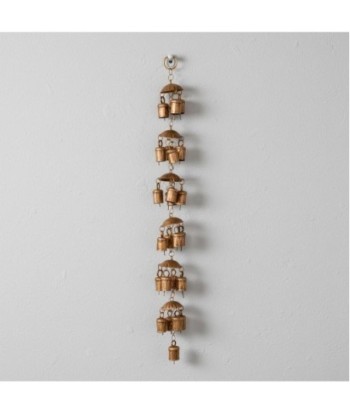 Colgante de Campanas Decorativas de Metal para Interiores y Exteriores, Ideal para Jardín, Terraza, Hogar, Estilo