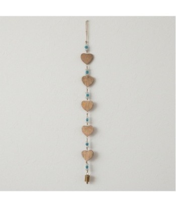 Colgante de Corazones Decorativo Estilo Bohemio para Hogar, Diseño Único y Artesanal, Ideal para Regalos y Decoración