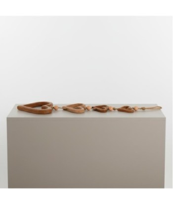 Colgante Decorativo Corazones Diseño Étnico Hecho a Mano para Hogar, Ideal Regalo San Valentín, Decoración Original