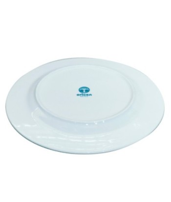 Plato Llano de Porcelana con Diseño de Pez en Caja Regalo Ideal para Decoración y Uso Diario en Cocina
