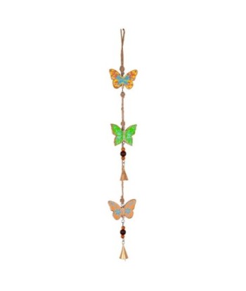 Colgante Decorativo de Mariposas para Hogar - Adorno Colgante de Pared - Diseño Multicolor - Decoración India