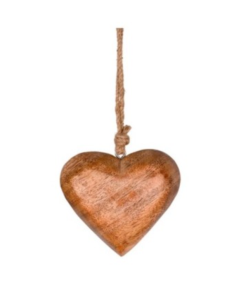 Colgante Corazón Romántico de Madera para Decoración del Hogar, Accesorio Decorativo Ideal para Regalo Especial