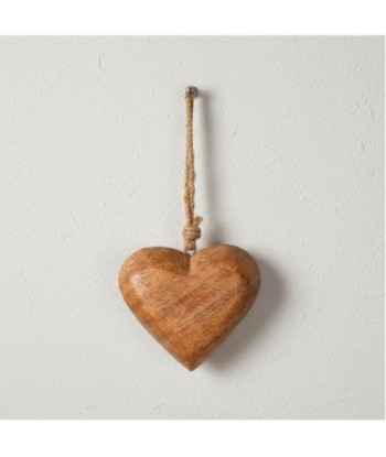 Colgante Corazón Romántico de Madera para Decoración del Hogar, Accesorio Decorativo Ideal para Regalo Especial