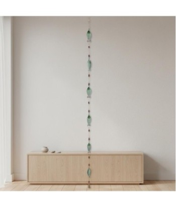 Colgante Decorativo Pez de Metal para Pared - Diseño Estilo India - Ideal para Hogar y Oficina - Regalo Original