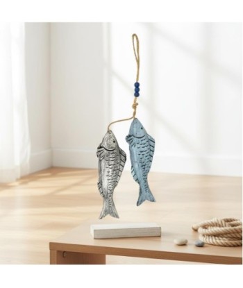 Colgante Decorativo de Peces Multicolor, Adorno Marino para Pared, Decoración Náutica, Ideal para Hogar y Oficina
