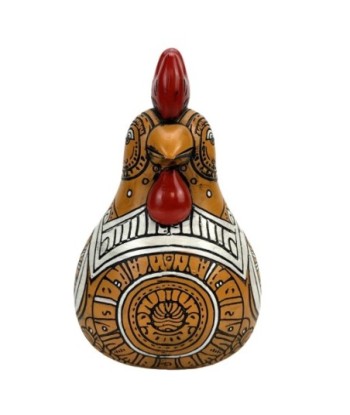 Gallo Decorativo de Resina para Jardín o Hogar, Figura Original de Gallina, Adorno de Estilo Rústico para Interiores
