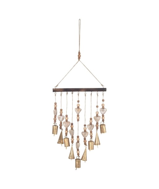 Colgante Móvil Corazones Decorativo de Madera - Ideal para Decoración de Interiores y Regalos Originales