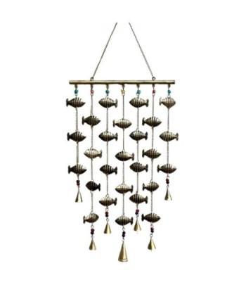 Móvil Decorativo Peces Colgante Decoración Oriental para Hogar y Oficina, Diseño Elegante y Moderno