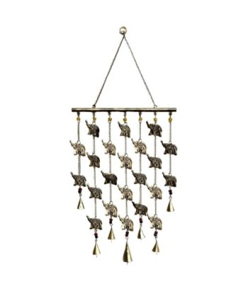 Móvil Elefante Decorativo Colgante - Arte de Pared Estilo India para Hogar - Ideal Regalo Original y Único