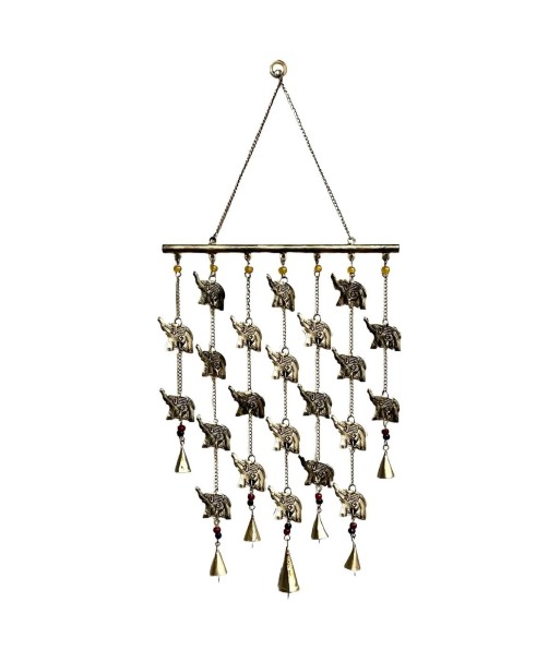Móvil Elefante Decorativo Colgante - Arte de Pared Estilo India para Hogar - Ideal Regalo Original y Único