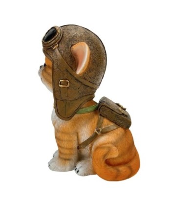 Gato Piloto Decorativo de Resina - Figura Original para Coleccionistas y Amantes de los Gatos, Adorno Único para