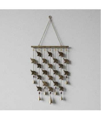 Móvil Elefante Decorativo Colgante - Arte de Pared Estilo India para Hogar - Ideal Regalo Original y Único