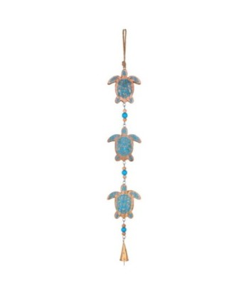 Colgante Decorativo de Tortugas para Pared, Diseño Artesanal Estilo India, Ideal para Hogar, Regalo Único, Azul