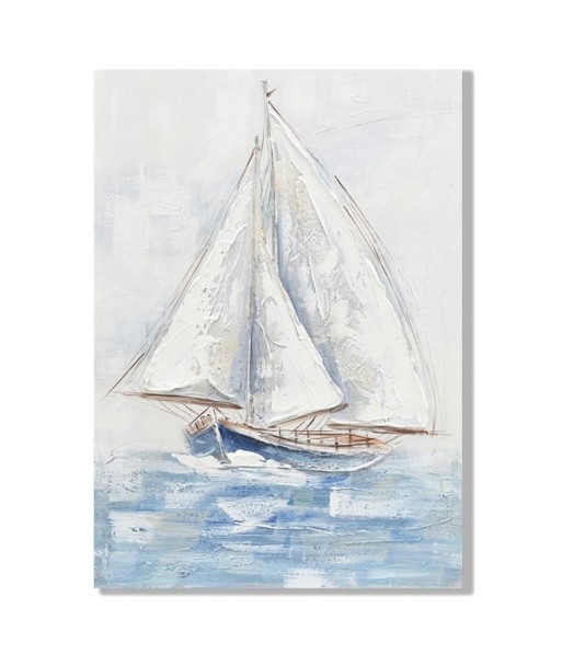 Cuadro Decorativo de Barco para Pared, Arte Náutico, Decoración Marinera, Pintura de Barco, Cuadro para Sala