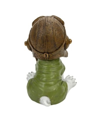 Figura de Perro Piloto Decorativa en Resina para Hogar, Adorno de Mascota Ideal para Amantes de los Animales