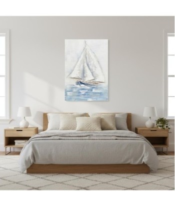 Cuadro Decorativo de Barco para Pared, Arte Náutico, Decoración Marinera, Pintura de Barco, Cuadro para Sala