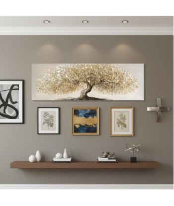 Cuadro Árbol Decorativo para Pared, Diseño Contemporáneo, Adorno de Arte Moderno para Salón, Dormitorio, Oficina