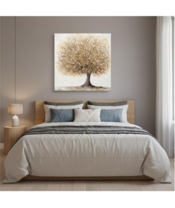 Cuadro Decorativo Árbol Pintado a Mano para Pared, Arte Moderno para Hogar, Decoración de Interiores, Regalo