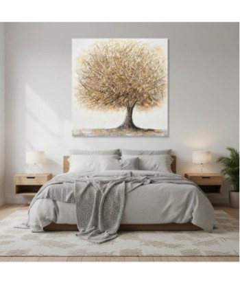 Cuadro Decorativo Árbol Pintado a Mano para Pared, Arte Moderno para Hogar, Decoración de Interiores, Regalo