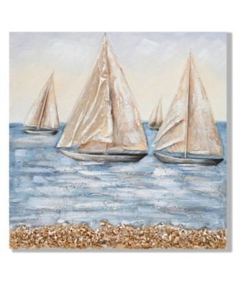 Cuadro Decorativo Barcos Marineros, Arte Náutico, Decoración Pared, Estilo Moderno, Ideal Hogar, Oficina, Regalo