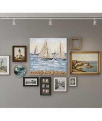 Cuadro Decorativo Barcos Marineros, Arte Náutico, Decoración Pared, Estilo Moderno, Ideal Hogar, Oficina, Regalo